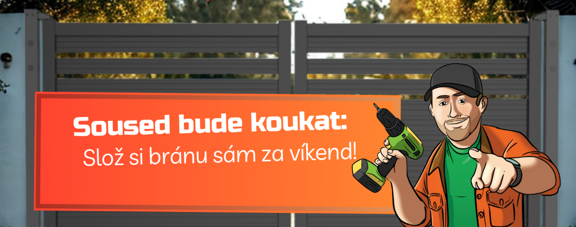 Páni staví sami: Sestavte si bránu za víkend a&nbsp;staňte se legendou čtvrti!